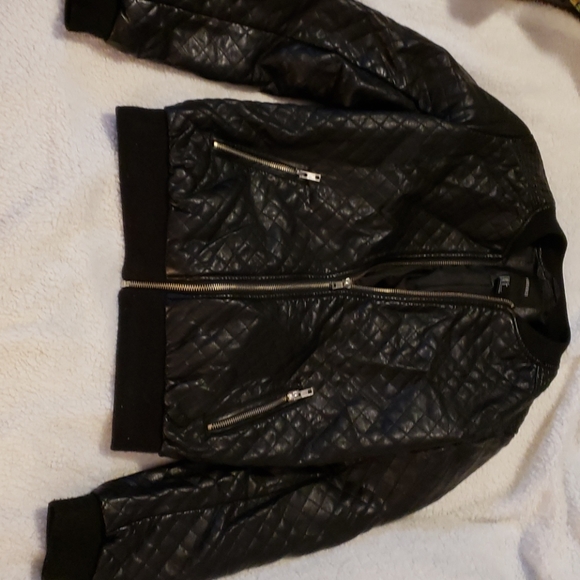 Faux leather jacket - Picture 2 of 2